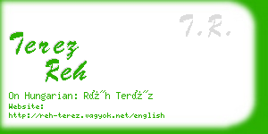 terez reh business card